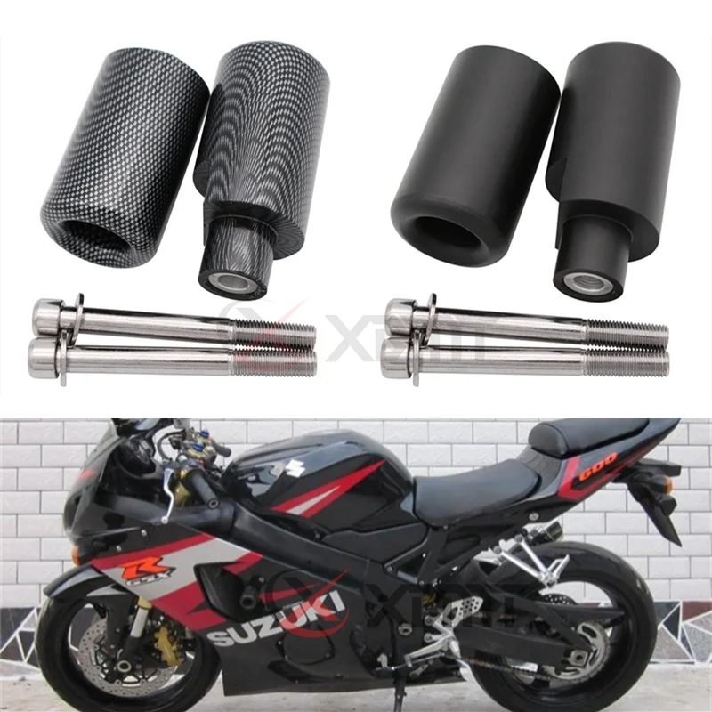 

No Cut Motorcycle Frame Sliders Falling Crash Protector Pad For Suzuki GSXR600 GSXR750 GSX-R GSXR 600 750 K4 2004-2005