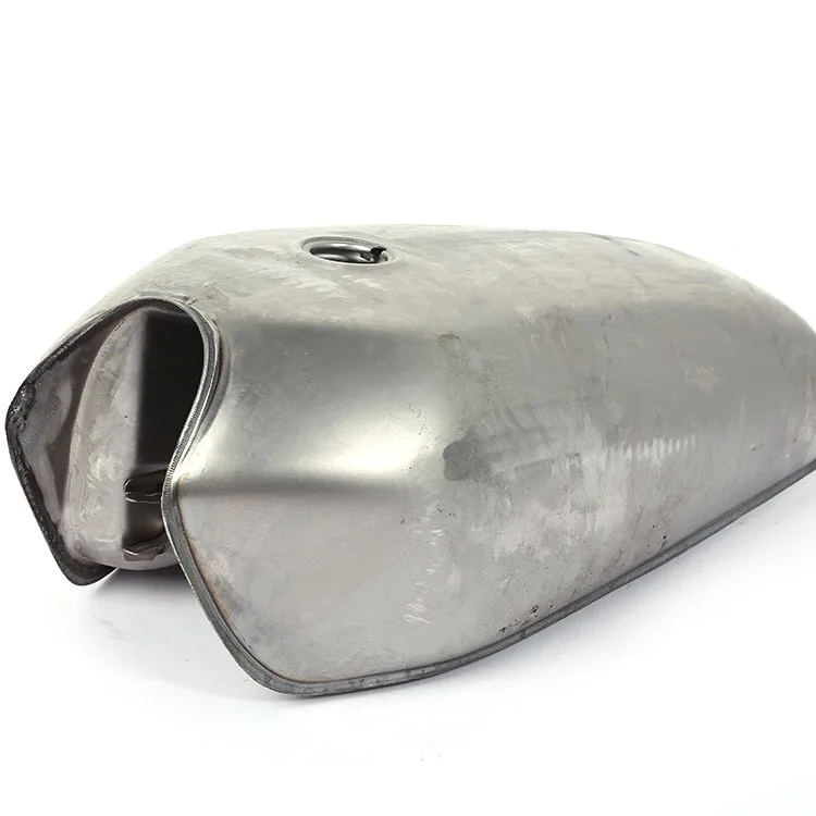 CG CG125 CG150 Motorcycle Bare Metal Fuel Tank 9L Retro Refit Motorbike Oil Tank Petrol Tank With Cap and Tap