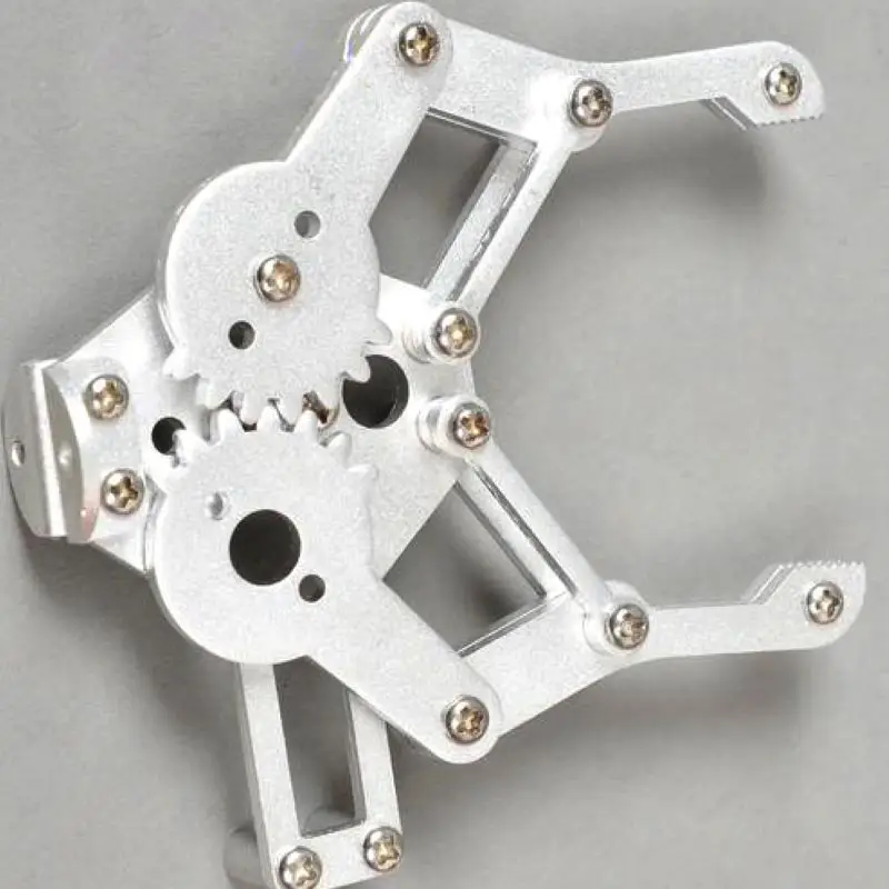 Bezpłatny statek 2 DOF ramię robota pazur dociskowy zestaw montażowy + 2 DS3109 serwomechanizm cyfrowy z metalowymi zębatkami 9kg + 2 koło metalowy uchwyt 25T dla Arduino — zdjęcie 2