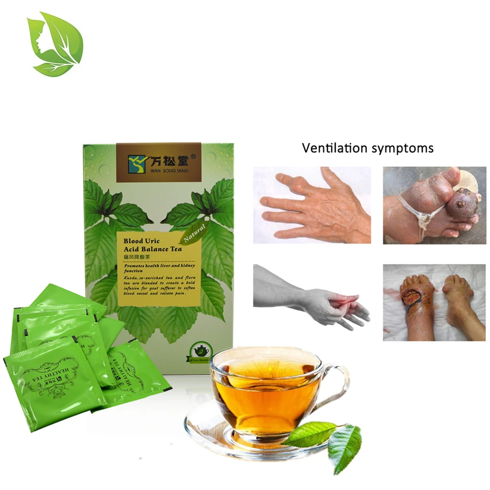 

Chinese Herbal Te_abags Blood Uric Acid Balance Te_a Te_abags Gout Uarthritis Treatment Diuretic Liver Kidney Booster