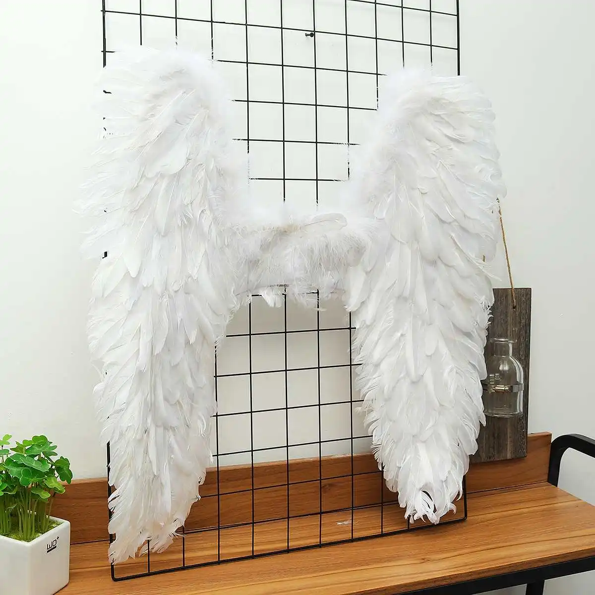 

The Sexy New Feather Cosplay Wings Victoria Feather Extra Large White Wings Cars Party