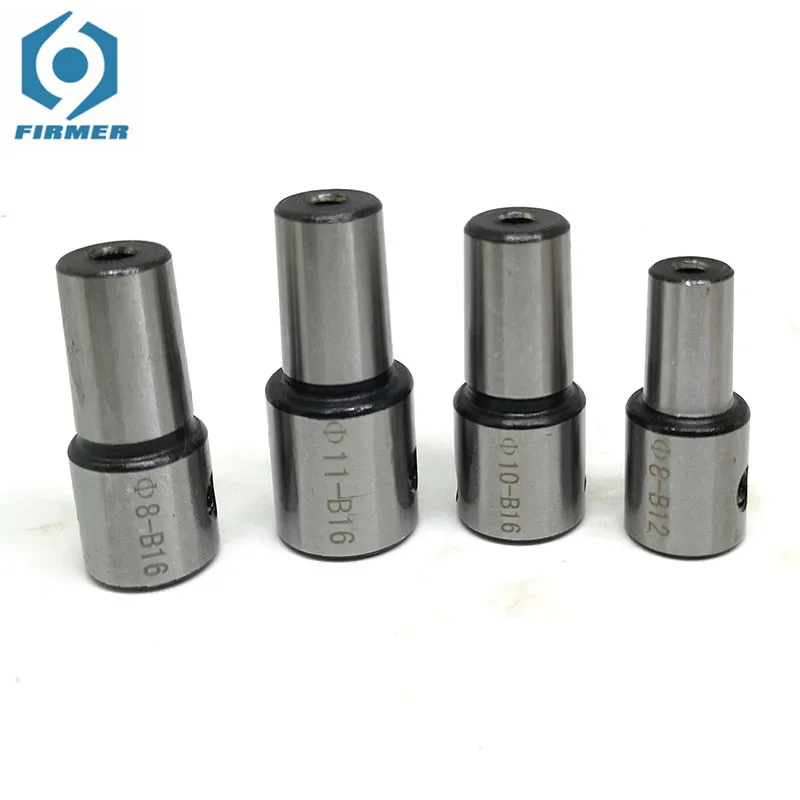 Adaptador de portabrocas para máquina de perforación, Conector de Portabrocas de 5mm, 6, 8, 10, 12, 14, 15, 16mm, B10, B12, B16, B18, 1 ud.