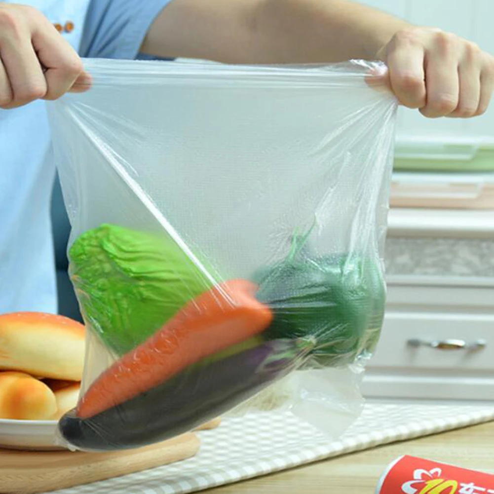 Home Resturant Kitchen Food Storage Preservation Bags Packaging Film Thickened  Saran Wrap Vacuum Sealer Food Plastic Bags