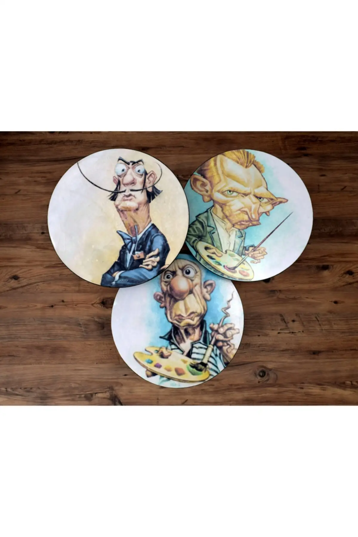 Zigon – Table basse moyenne, 3 pièces