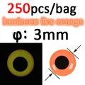 250pcs fire org 3mm