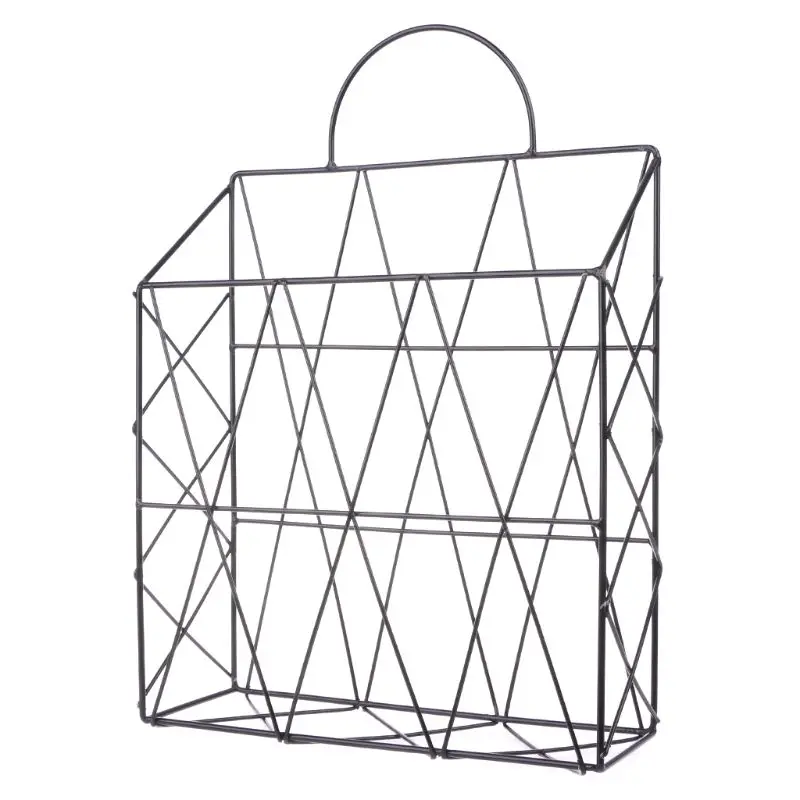 Nordic Magazin Datei Buch Rack Desktop Hängende Lagerung Regal Office Home Dokument Rack