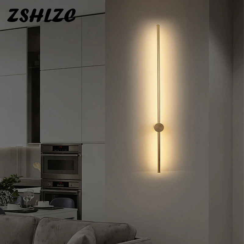 

Modern Led Wall Light 120 100 80 60cm Sconce Wall Lamp Hallway Lighting for Living room Dining room Kitchen Bedroom Bedside Lamp