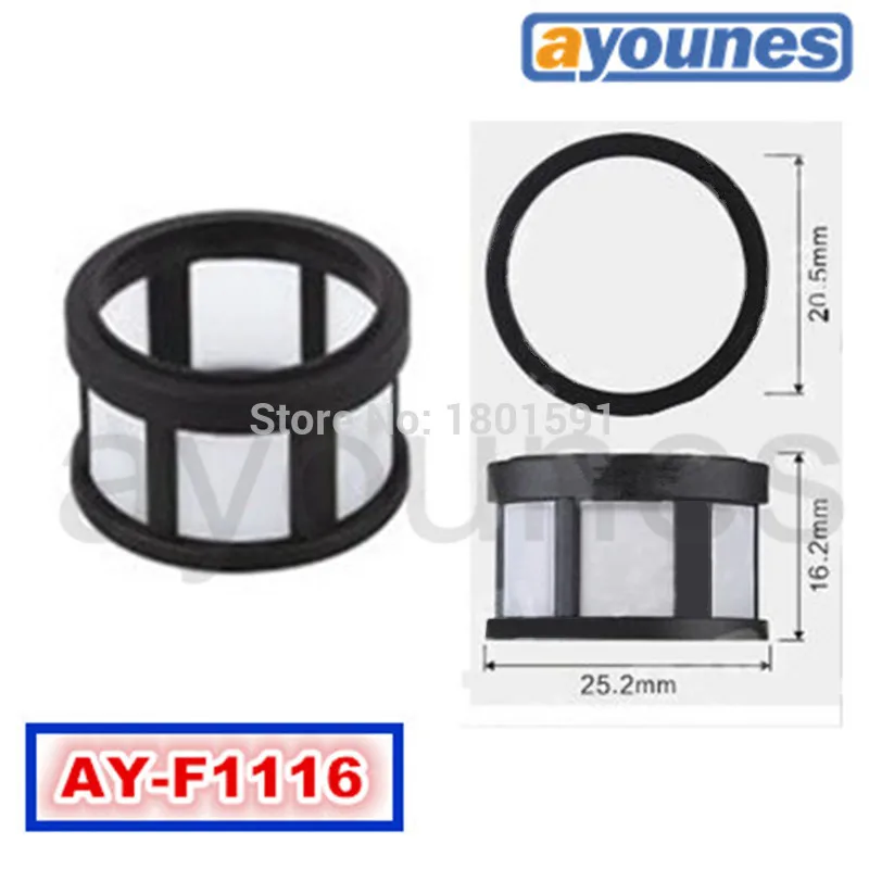 

500pieces good quality fuel injector filter for D21 Nissan Frontier Pathfinder Xterra HITACHI 1996-2004 AY-F1116