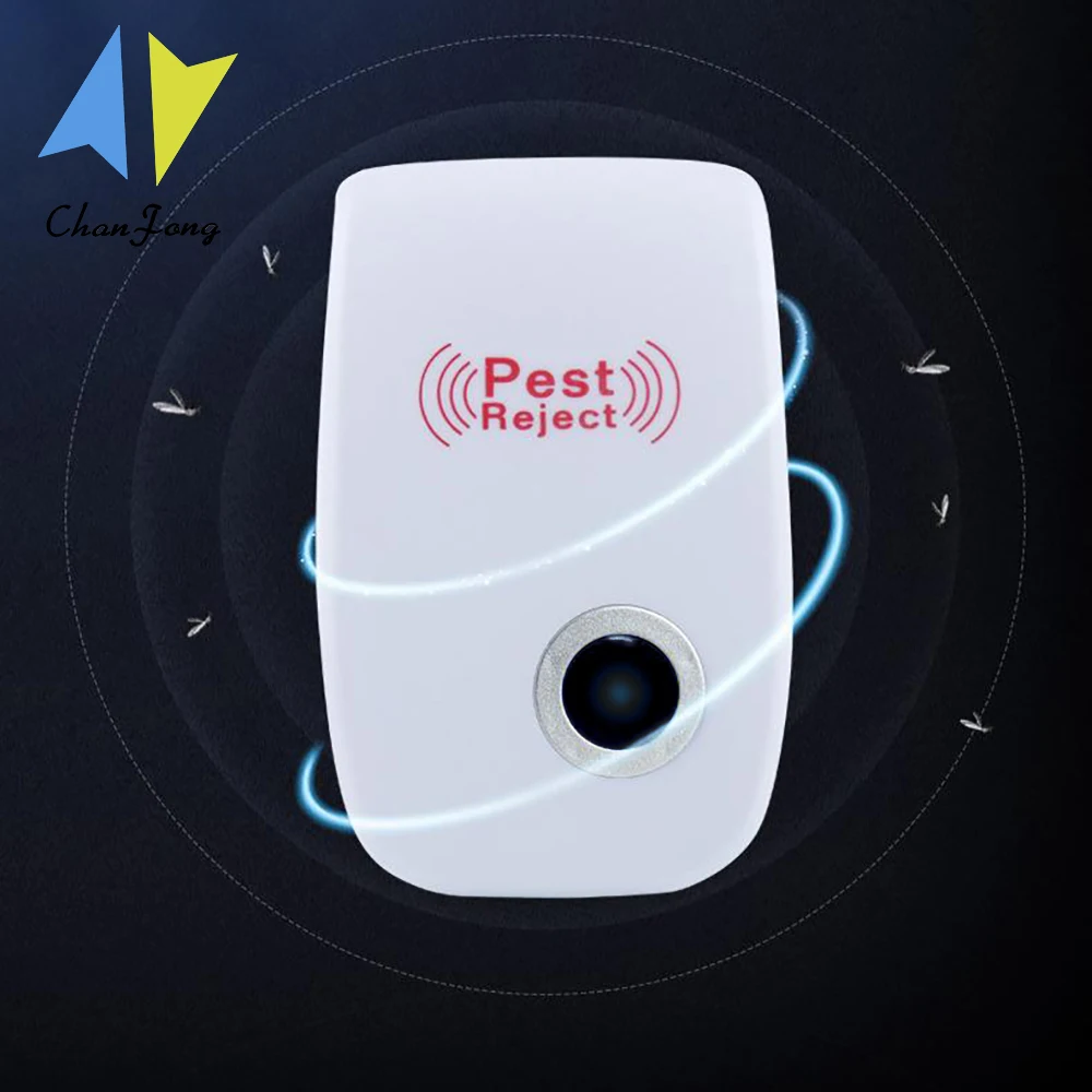 Repelente de mosquitos ultrasónico electrónico multifunción para interiores, repelente de plagas para cucarachas, mosquitos, insectos, Control de