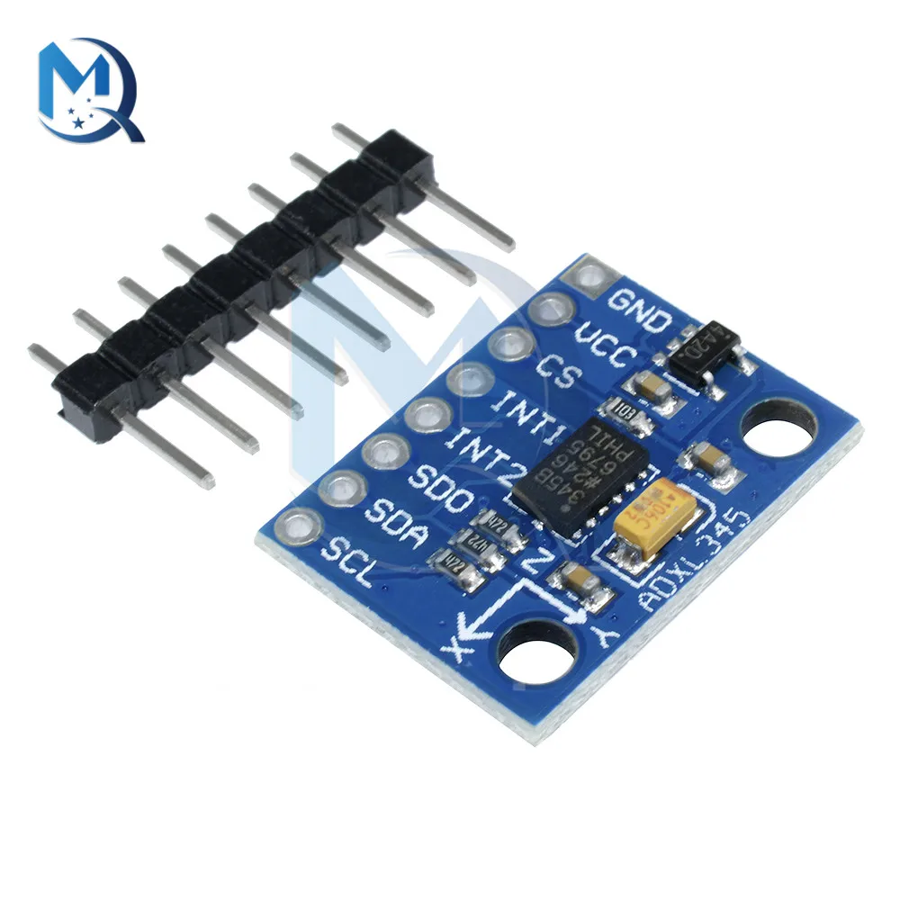 GY-291 ADXL345 Digital 3-Axis Gravity Sensor Acceleration Tilt Module GY-291 IIC/SPI Transmission For Arduino