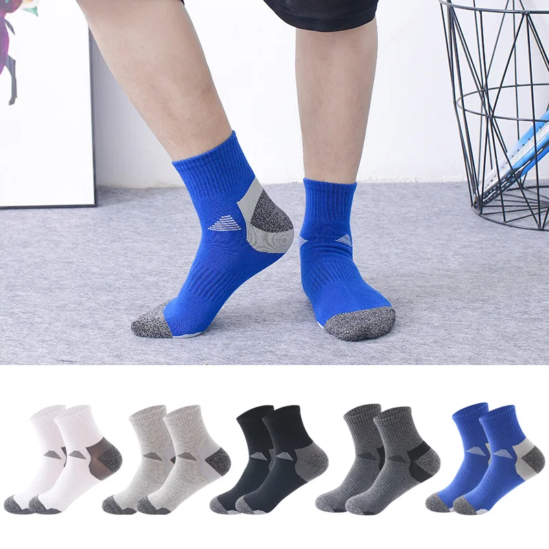 ZTOET Brand 5Pairs/lot Men Socks Cotton Breathable Spring Autumn Long Sports Socks High Quality For Male New Meias Wholesale