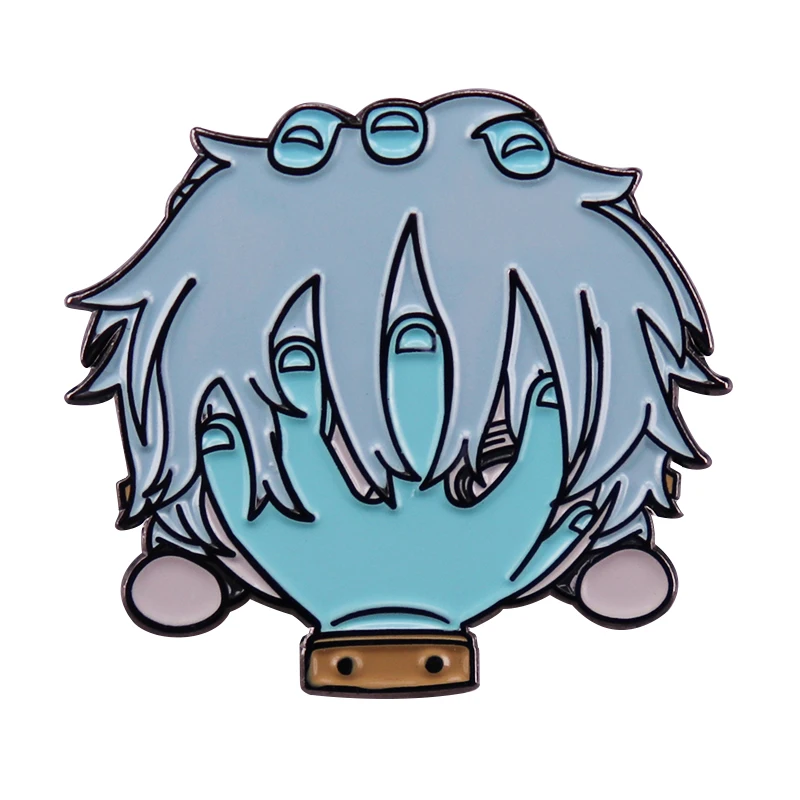 Boku No Hero Academia Shigaraki Tomura Enamel Pin MHA BNHA Anime Villains Boy Brooch Manga Fans Otaku Accessory