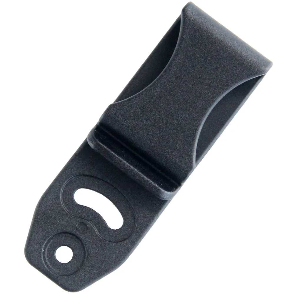 Adjustable Loop Kydex Holster Sheath Mount With Chicago Screws Plastic Tuckable Belt Clip