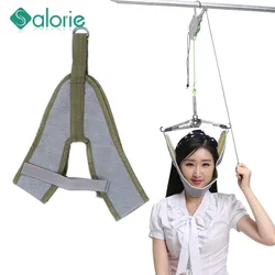 Hanging Neck Traction Belt Cushion Stretching Belt Brace Adjustable Cervical Correction Stretcher Pain Relief