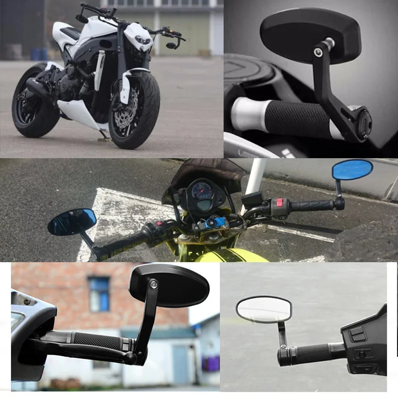 rearview mirror Motocross accessories FOR s750 hornet900 zx14 px125 tnt600 zoomer x nc750s bmw g310r k1300r gt250 panigale v2