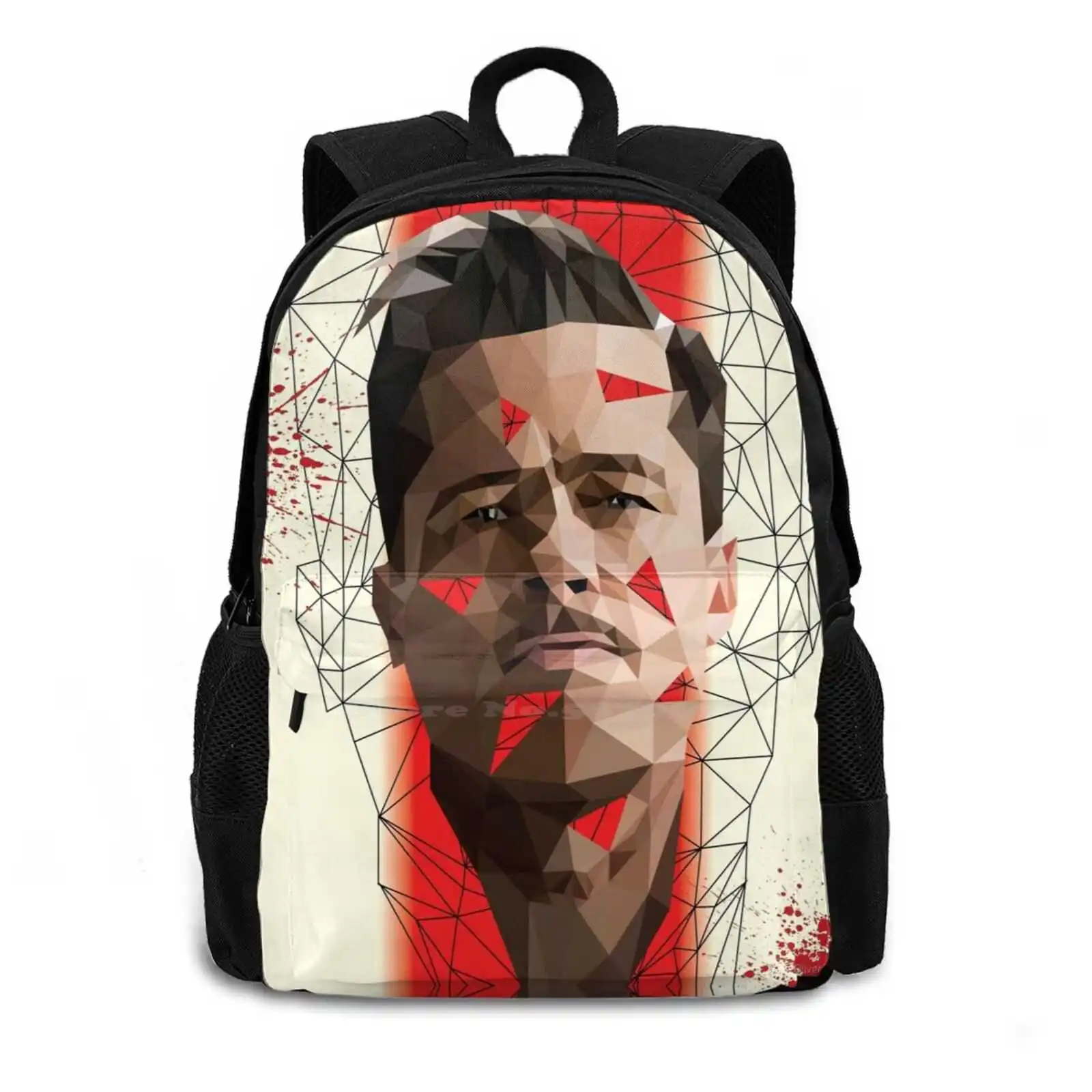 Lt. Raine School Bags Travel Laptop Backpack Lt Raine Inglorious Basterds Brad Pitt