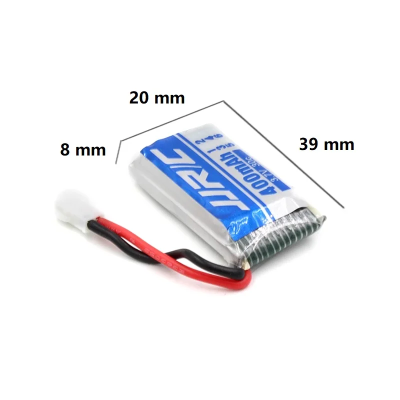 Original 3.7V 400mah 30C Rechargeable Battery for JJRC H31 RC Spare Parts 3.7V Lipo battery and USB charger For JJRC H31