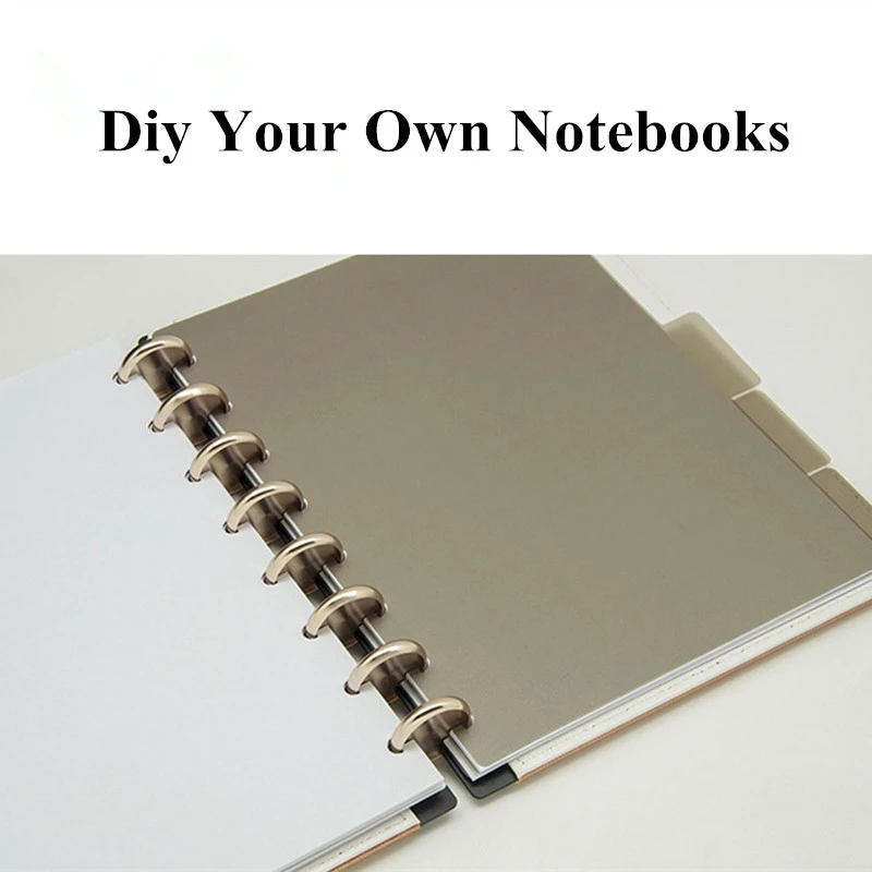 11 Cái/hộp 24/28Mm Cao Cấp Kim Loại Liên Kết Đĩa Cho Máy Tính Xách Tay/Người Lập Kế Hoạch Tự Làm Lỏng Lá Chất Kết Dính Nhẫn Xách Tay accessorries CX19-008