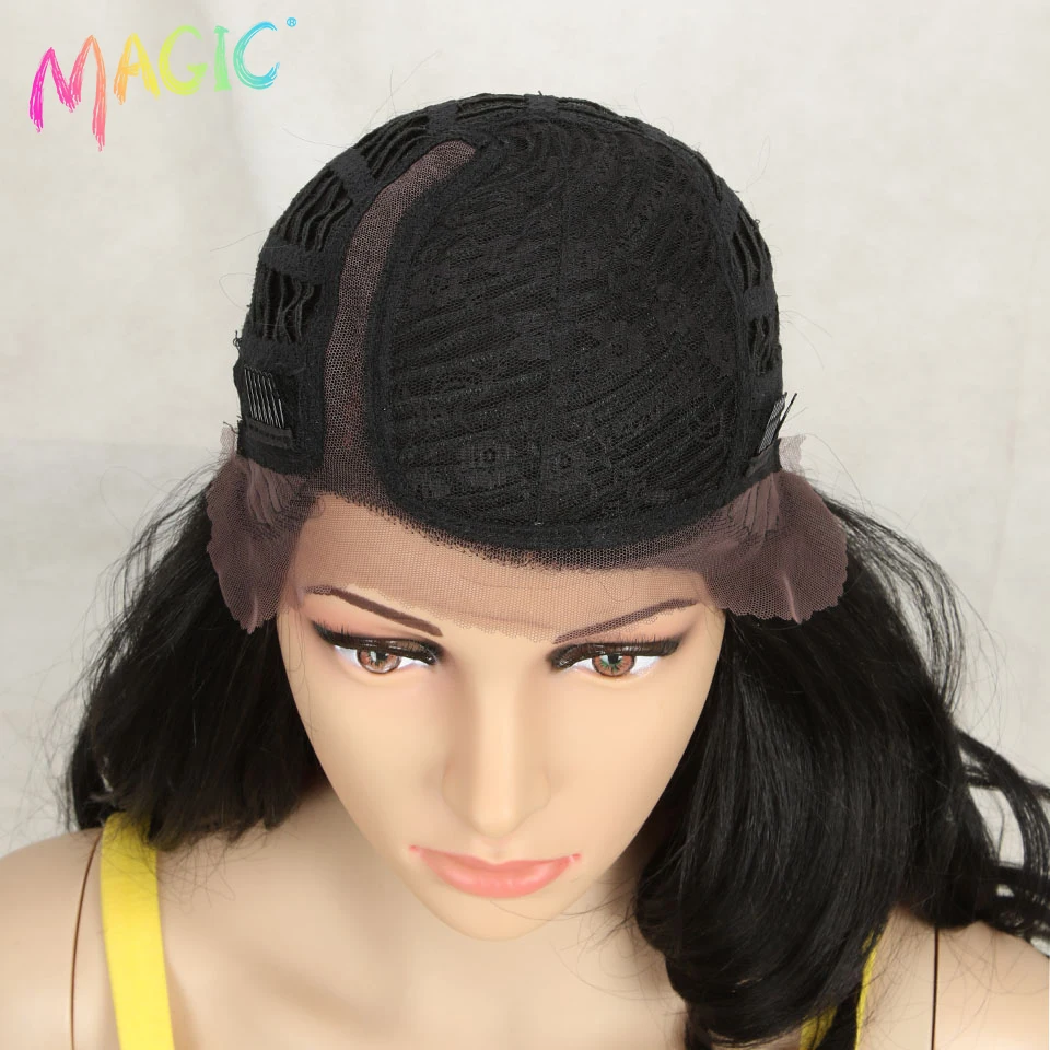 Magic Synthetic Lace Front Wig Long Wavy Lace Front Wig 22\