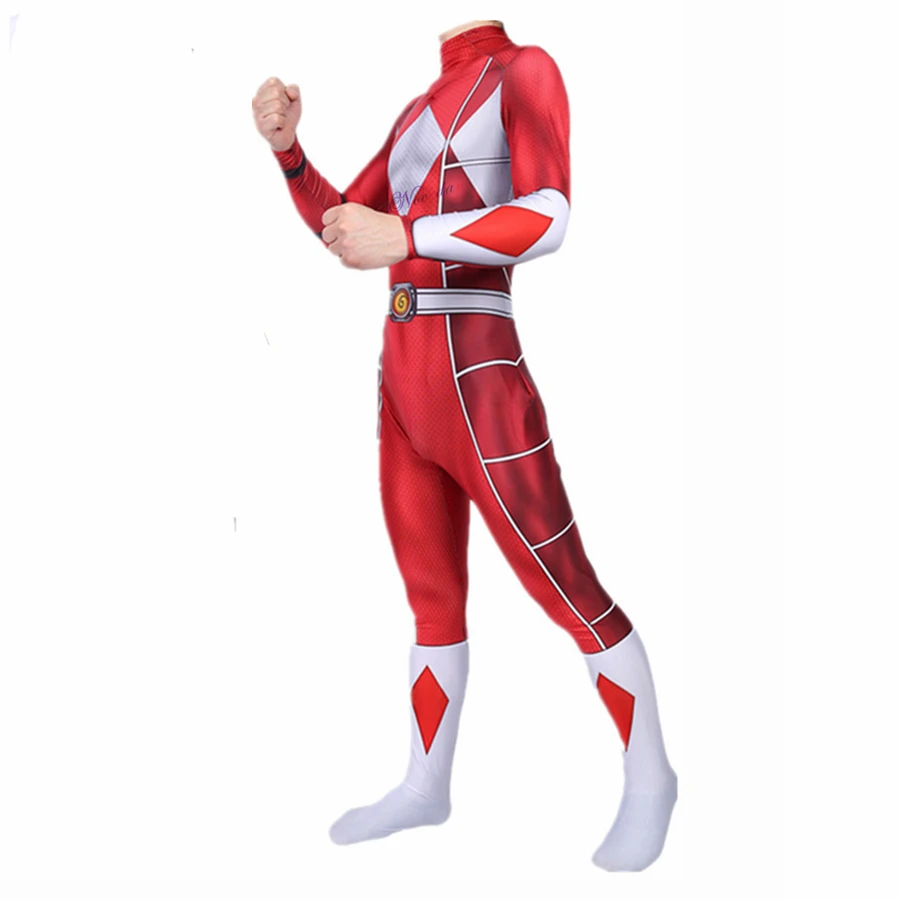 Adult Kids Power Samurai Sentai Shinkenger Rangers Costume Superhero Cosplay Halloween Birthday Party Zentai Suit Jumpsuit