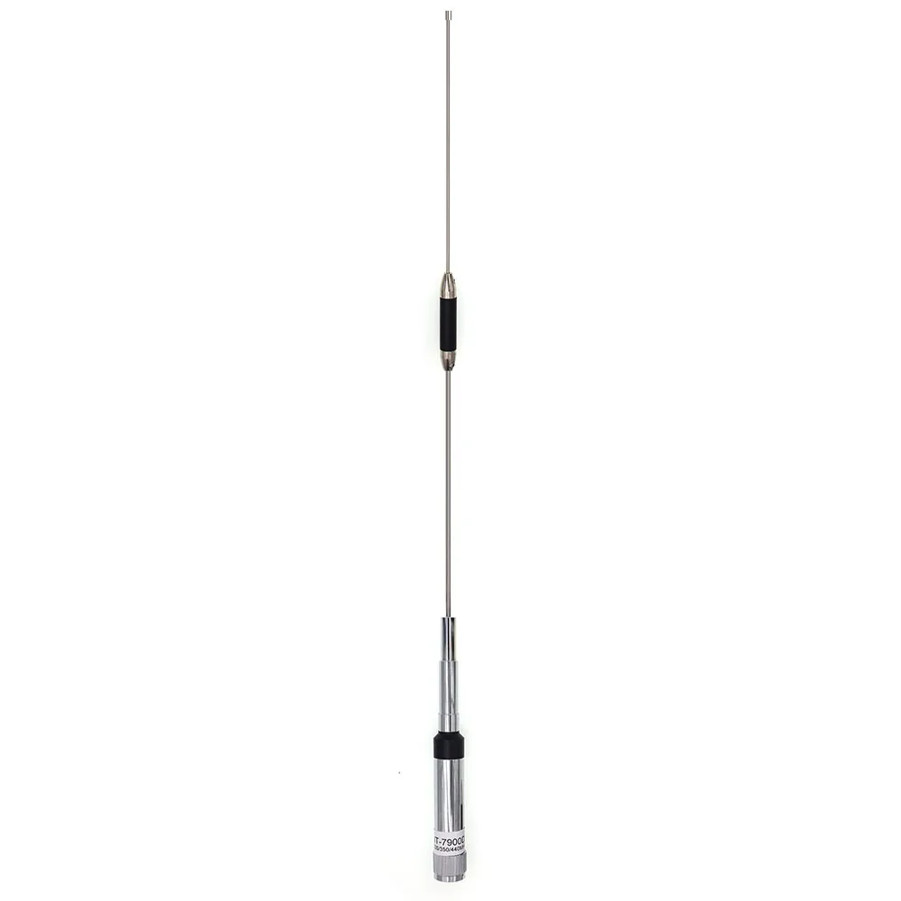 Mobile Radio Quad Band Antenna 144/220/350/440MHz for QYT KT-7900D Car Mobile Radio+RB400 Clip with Feeder Cable M5