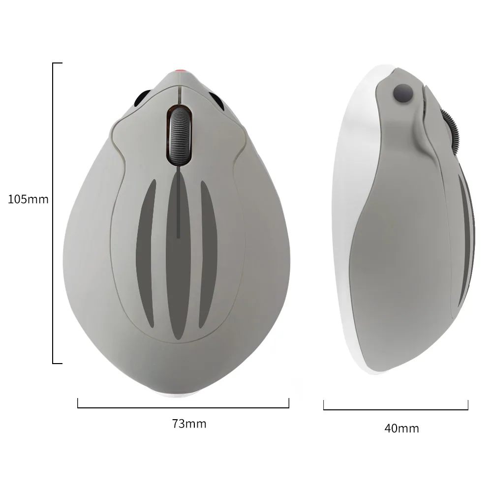 Imagem -06 - Bluetooth 2.4g Mouse Bonito dos Desenhos Animados Hamster Mause 3d Ergonômico Ótico Criativo Crianças Presente Escritório Casa Computador Ratos para Computador Portátil