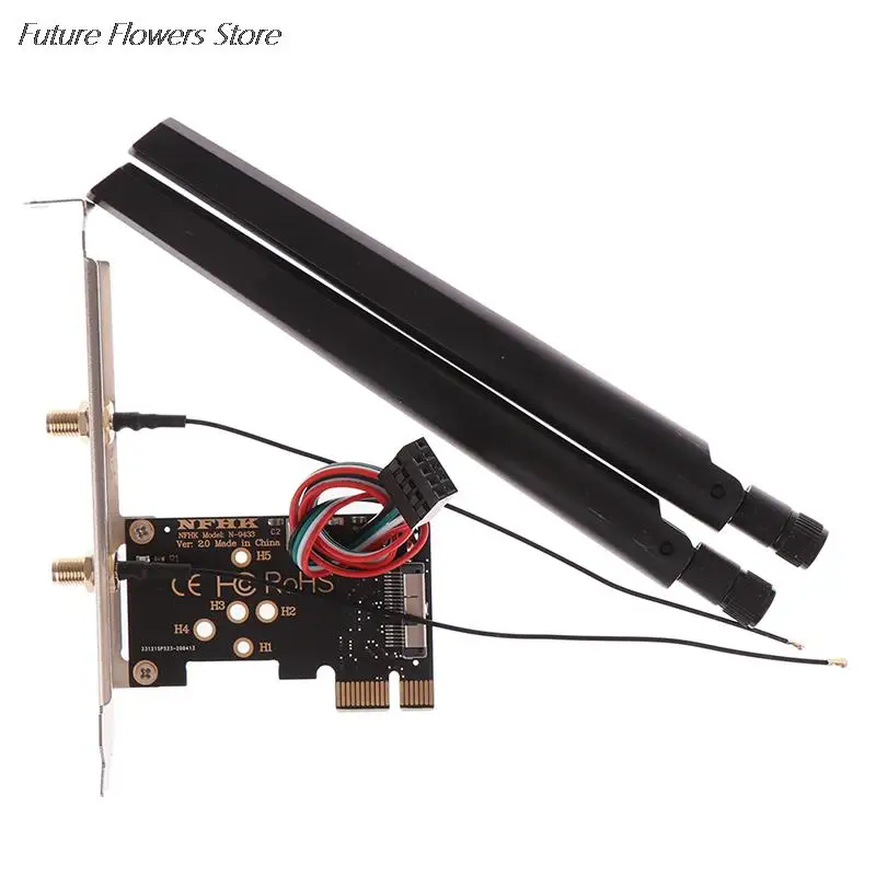 Pcie X1 Te BCM94360CS2 Wifi Module Draadloze Netwerkkaart Adapter Card Adapter