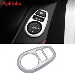 Chrome Rear View Side Mirror Adjustment Panel Switch Button Knob Control Cover Trim Frame Bezel For Hyundai Creta 2015 - 2019