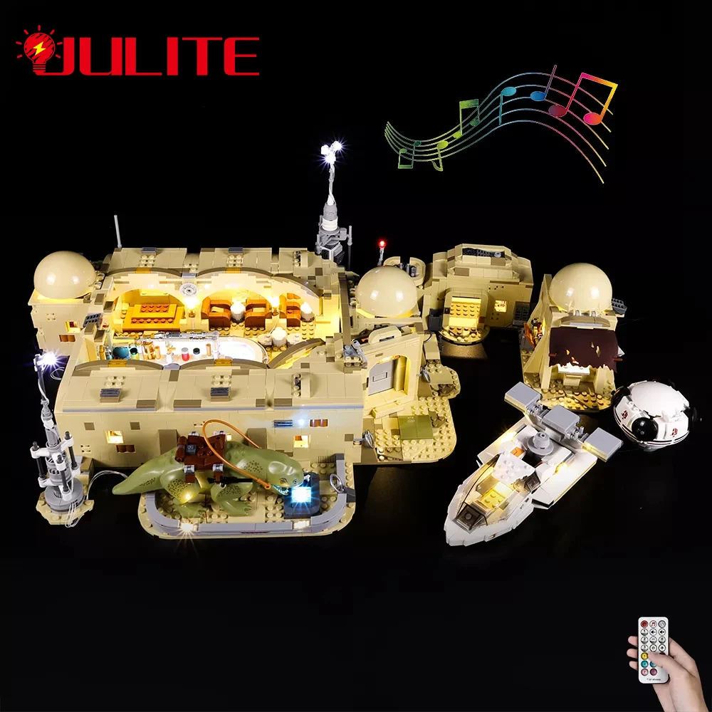 LED Light Kit For 75290 Mos Eisley Cantina DIY Toys Set （Not Included Building Blocks）