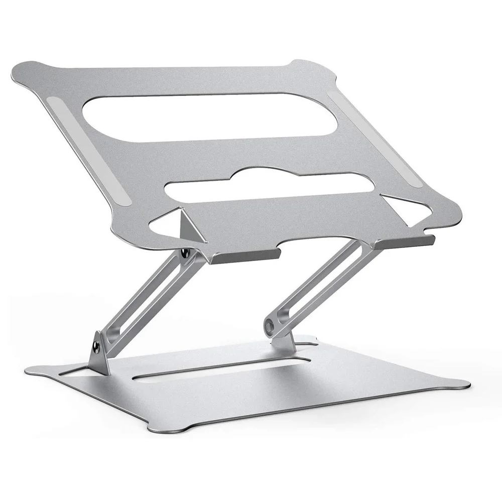 Laptop Stand Aluminium Alloy Adjustable ,  Laptop Holder Multi-Angle Stand Heat Release Foldable Laptop Notebook Stand