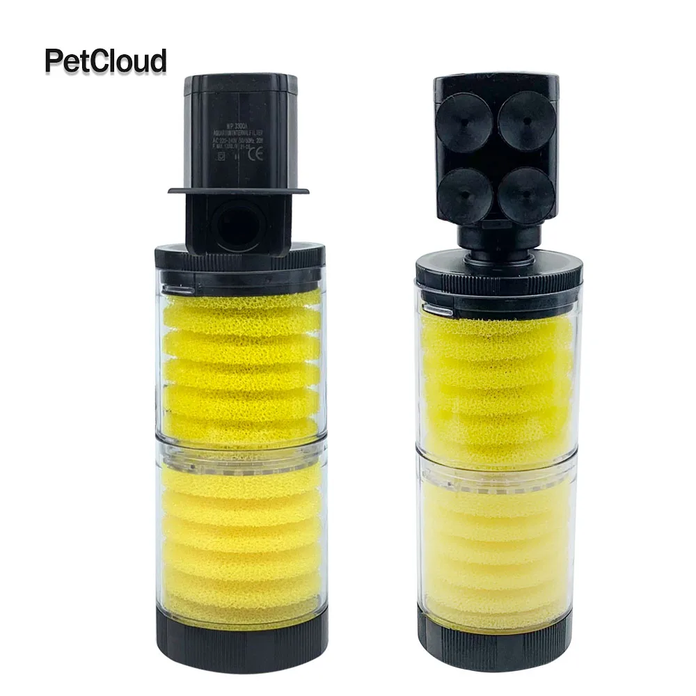 Silent Aquarium Filter Air Pump Air Oxygen Submersible Water Pump For Aquarium Internal Filter Fish Tank Accessories PetCloud