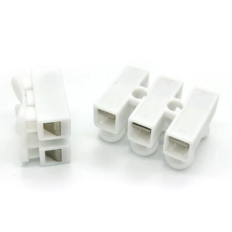 20pcs CH2 CH3 2 Pins 3pins Electrical Cable Connectors CH2 Quick Splice Lock Wire Terminals