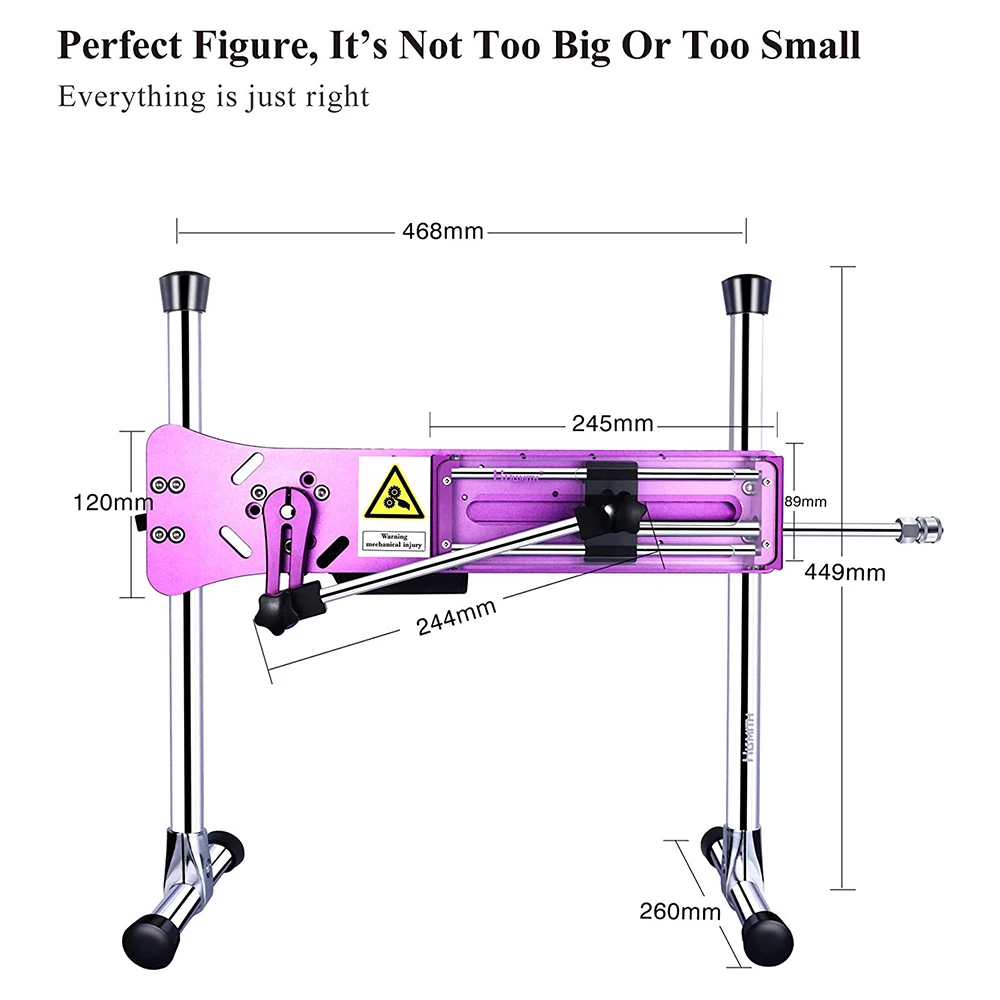 آلة الجنس Hismith App التحكم قسط آلة الجنس الملونة للنساء KlicLok Gear Power11kg الإطار الصلب آلة الجنس الأوتوماتيكية #4