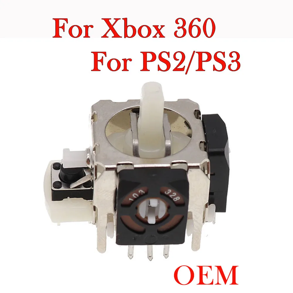 XOXNXEX 1pcs 3D Analog Grips sticks Joystick Stick Module Rocker For Xbox ONE Xbox360 Controller For PS2 PS3 PS4 PRO NGC