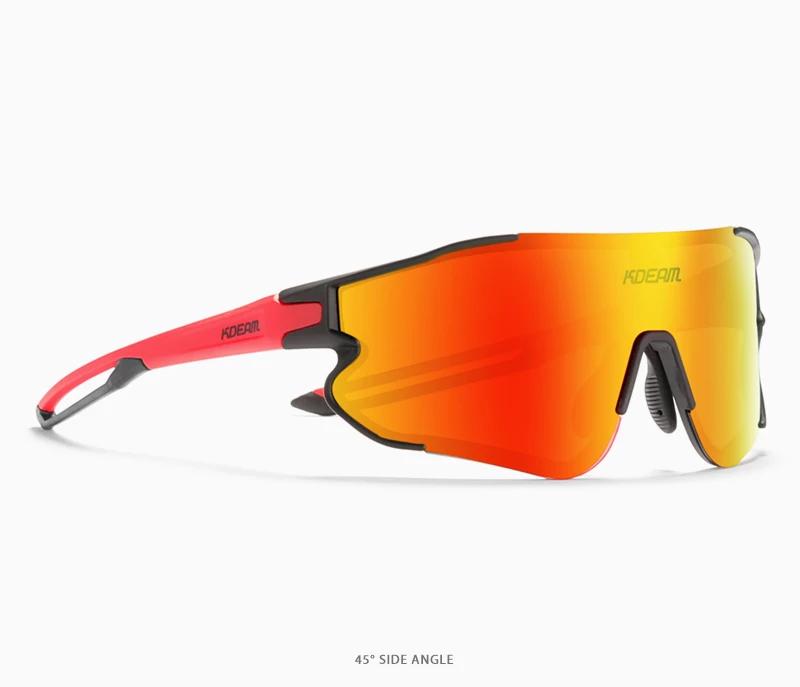 KDEAM Langlebige TR90 Herren-Sport-Sonnenbrille, polarisiert, kratzfest, 1,1 mm dick, Linsenbeschichtung, Sonnenbrille für Herren, KD0801 – Detail 18