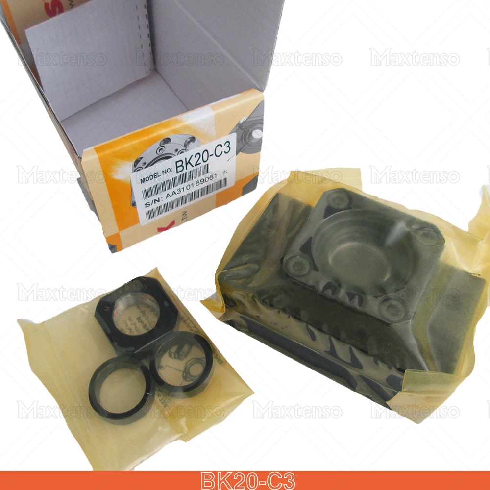 SYK Support Unit BK10 BK12 BK15 Professional Fixed-side C3 C5 C7 Ball Screw TBI SFU1605 Premium BKBF Angular Contact Bearings