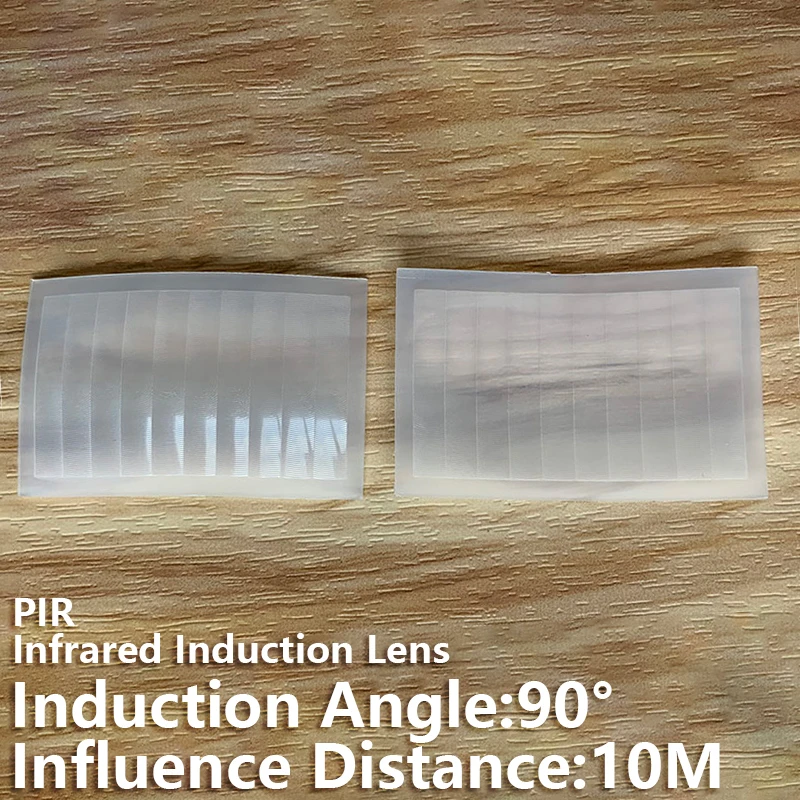 Fresnel lens Infrared induction 90° induction angle 10M distance PIR lens high sensitivity Infrared sensing of human body