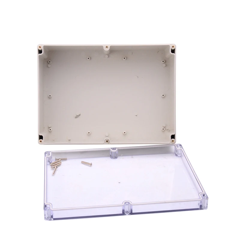 ABS Transparent Wire Junction Box Waterproof Electronic Waterproof Enclosure Box IP67 Safe Case Plastic Boxes Organizer