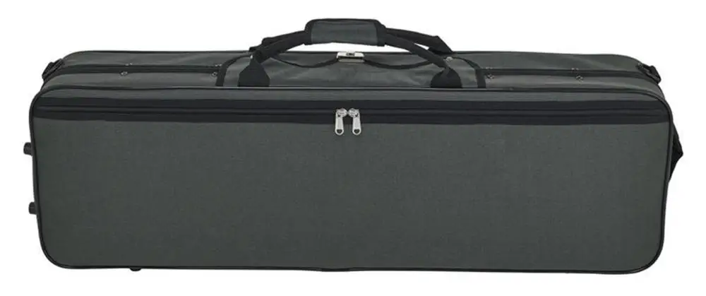 YMmuzik Enhanced Light Weight 4/4 Violin Case Cкрипка كمان Ammoon-Half Moon Shaped w/ Soft Interior 1.5kg