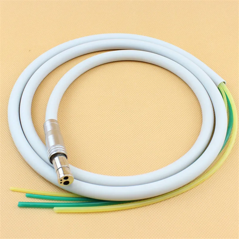 

Dental 4 Holes Handpiece Hose Tube with Connector for High Speed Handpiece Dentistry Tools Lab Instrument Tooth whitening