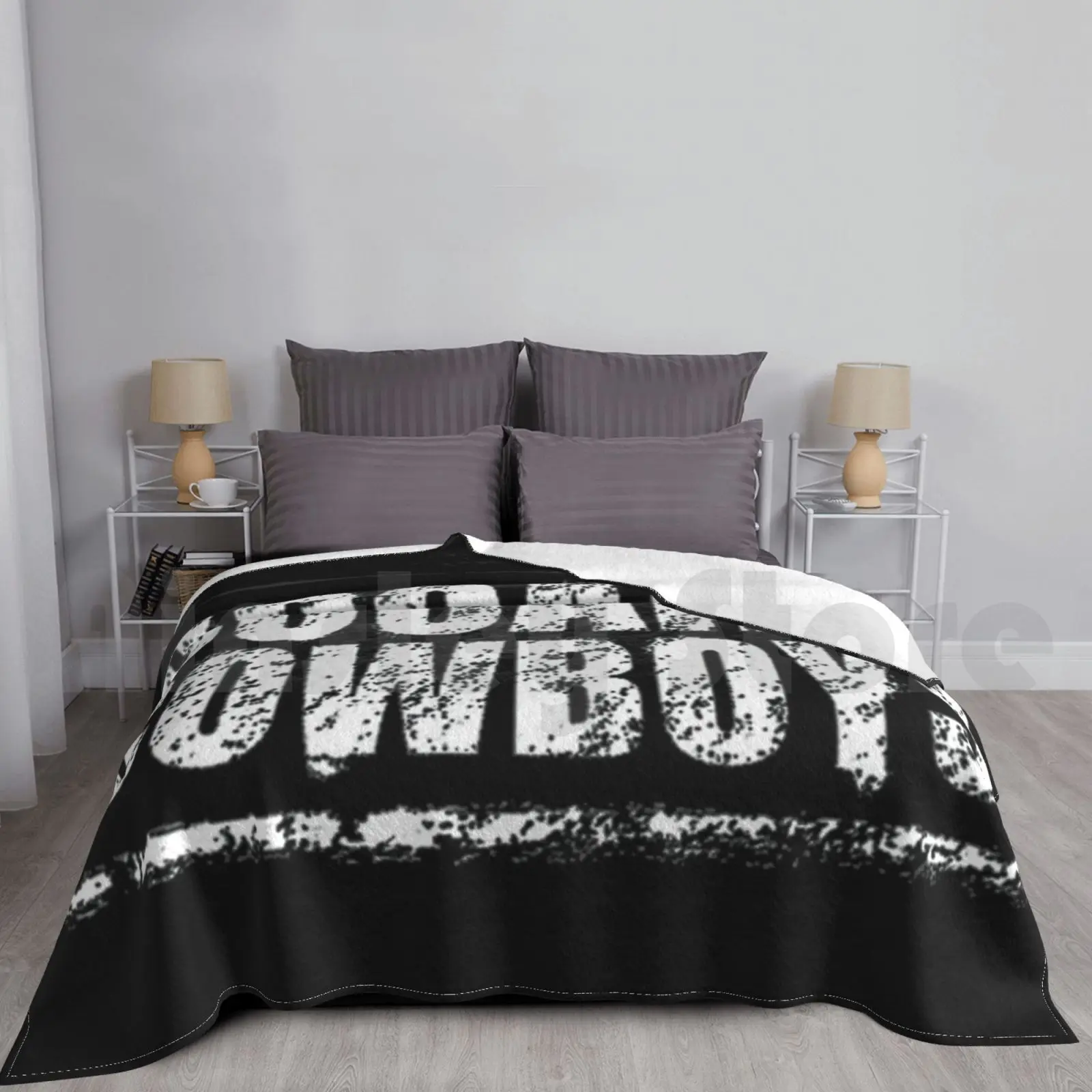 Cocaine Cowboys Boris Brejcha Techno Merch Blanket For Sofa Bed Travel Cocaine Snow White Boris Brejcha Brecha