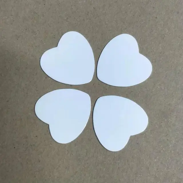 

FREE SHIPPING 50pcs/lot Blank Sublimation Heart Metal Plates For DIY Printing Sublimation Ink Transfer Single side Print