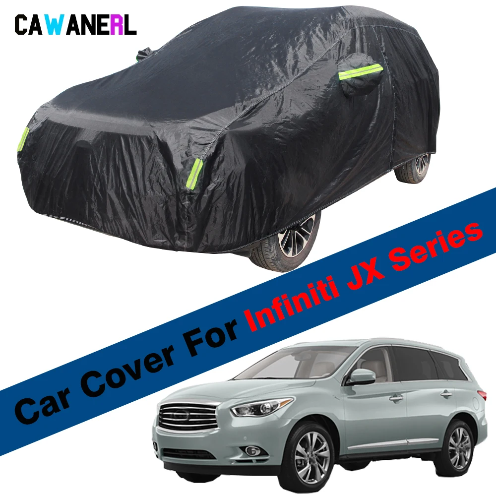 

Full Car Cover For Infiniti JX JX35 SUV Outdoor Sun Shade Anti-UV Rain Snow Dust Protect Cover Waterproof