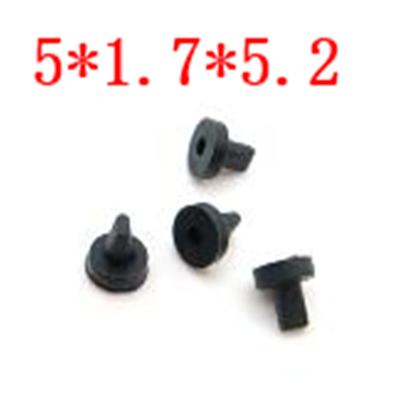 5*1.7*5.2 mm Silicone Duckbill Valve Anti-backflow Low Pressure Toothbrush Brush Head One-way Check Valve 5-1.7-5.2 mm