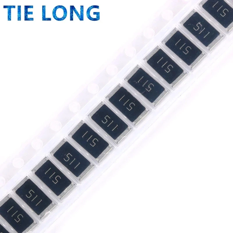 50 Cái/lốc 2512 SMD Chip Điện Trở 5% 0R-1M R001 R010 R100 R020 1R 10R 100R 1K 10K 100K 1M Ohm