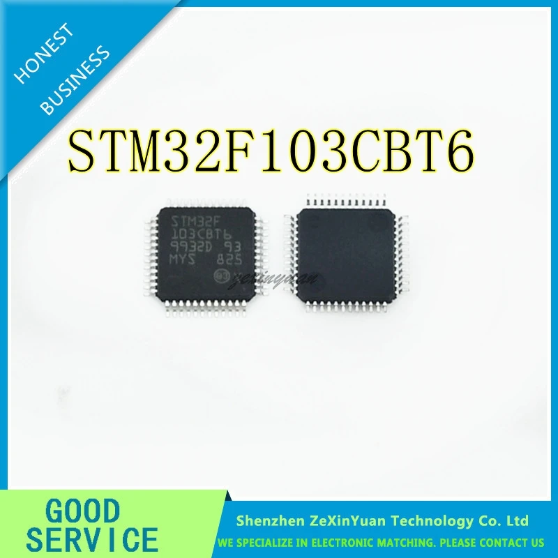 

2PCS-10PCS STM32F103CBT6 LQFP48 STM32F103CB QFP48 QFP ARM MCU original IC