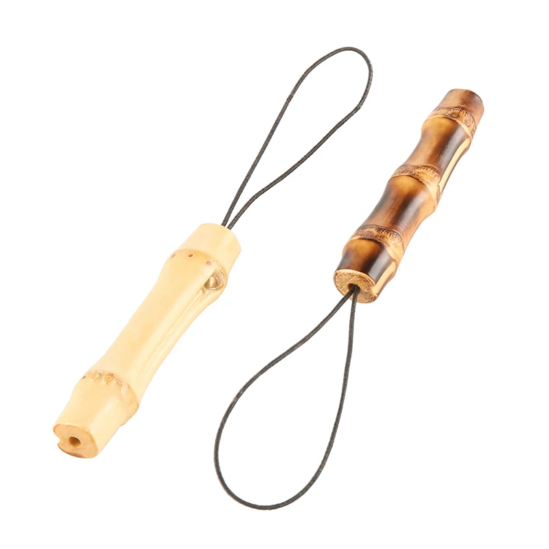 Promotional Creative Business Gifts Pendant Decoration Unique Handmade Wooden Wood Natural Bamboo Root Key Chain