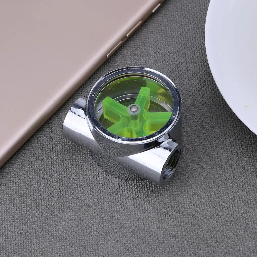 New Water Flow Meter G1/4 5-Leaves Impeller Water Flow Meter for computer PC Cooling System Accessories