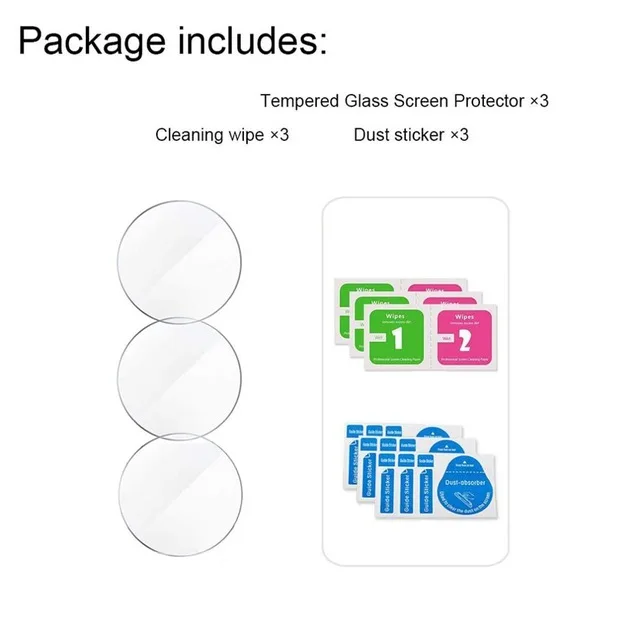 Film For Samsung Galaxy Watch 42mm 46mm 9H Premium Tempered Glass Anti-Scratch Glass For Samsung Gear S3 Screen Protector Cover