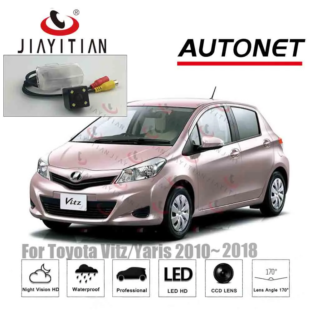 

JIAYITIAN Rear View Camera For Toyota Vitz/Yaris TRD sport yaris hybr 2010~2020 CCD Night Vision Reverse Backup camera Parking